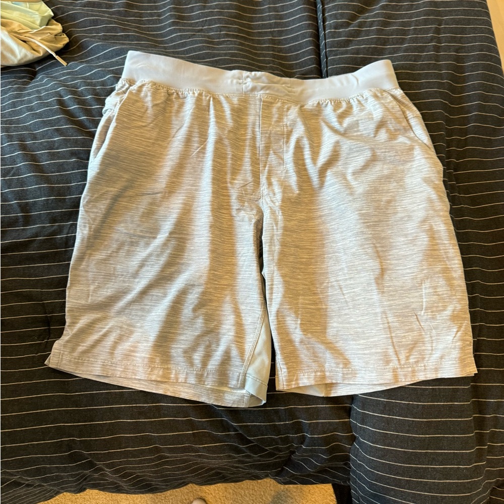 Grey lululemon shorts